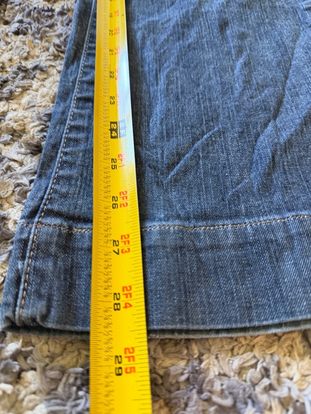 Levi’s Jeans Women’s Medium Dark Wash Flare Bootcut Denim Stretch size 6 - Picture 9 of 9